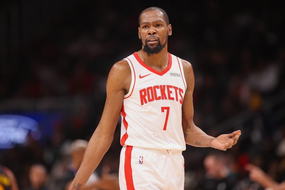 Kaiyun网页版-0补强火箭连续惨败，3大短板明显！杜兰特31分破纪录摊手抱怨申京